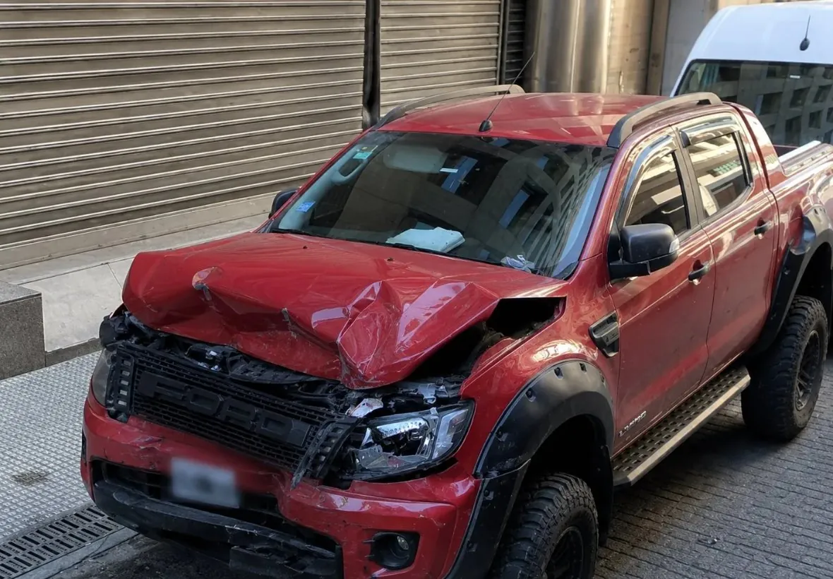 Otro reclamo: foto de siniestro automotor